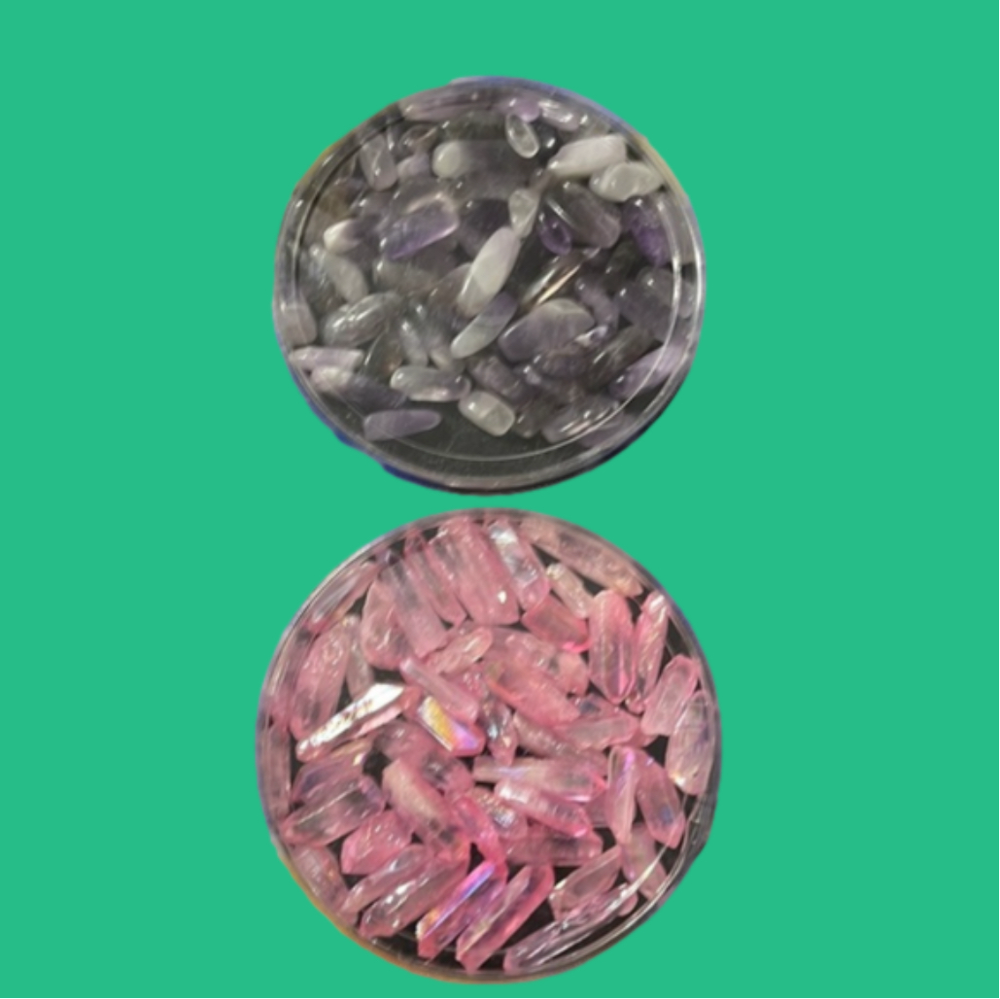 New set/2 Semi Precious gems for crafting